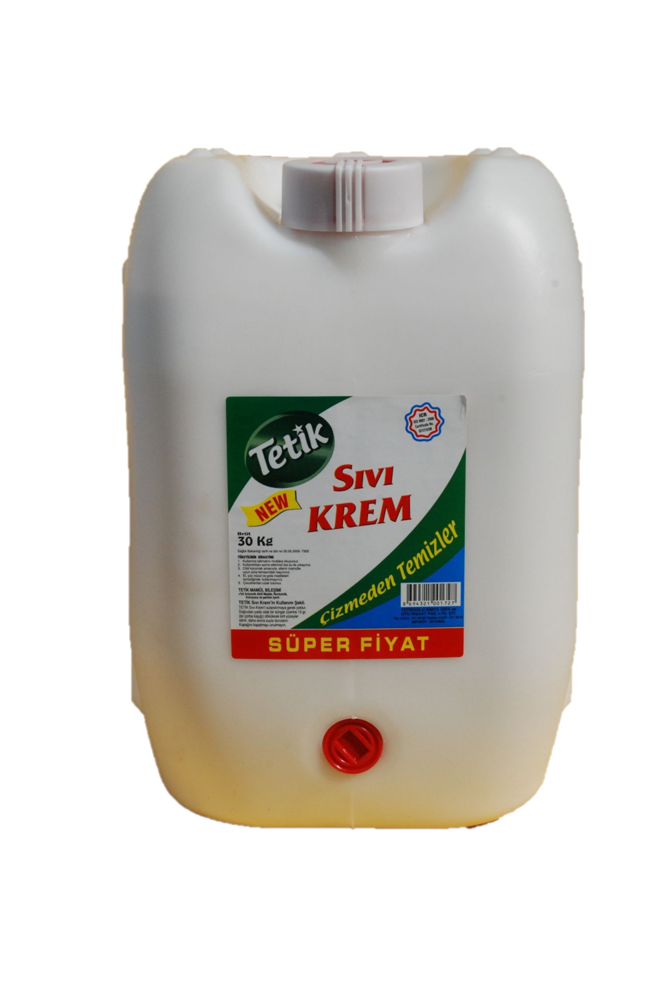 Tetik Mineralli Sıvı Krem 30 Kg